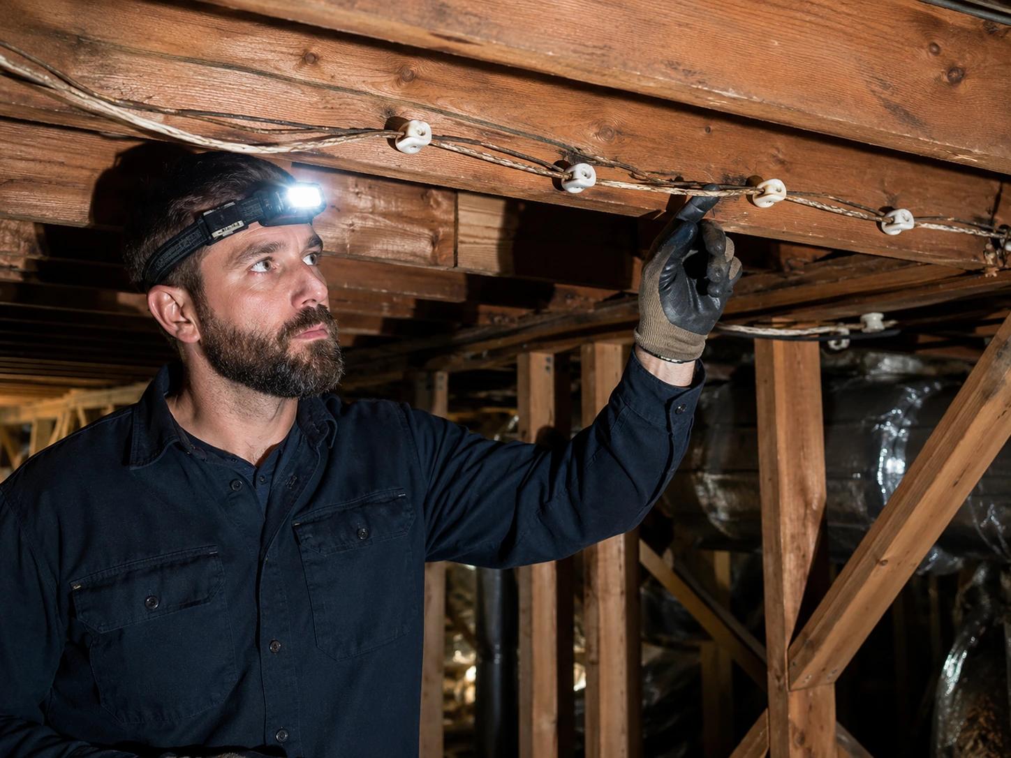 Knob-and-Tube Wiring Removal